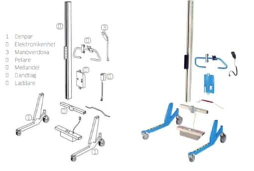 special made lift carts