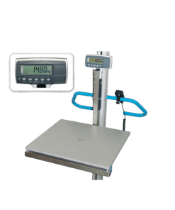 Accessory Lift cart - Control scale, integrated in stainless platform 500x450x